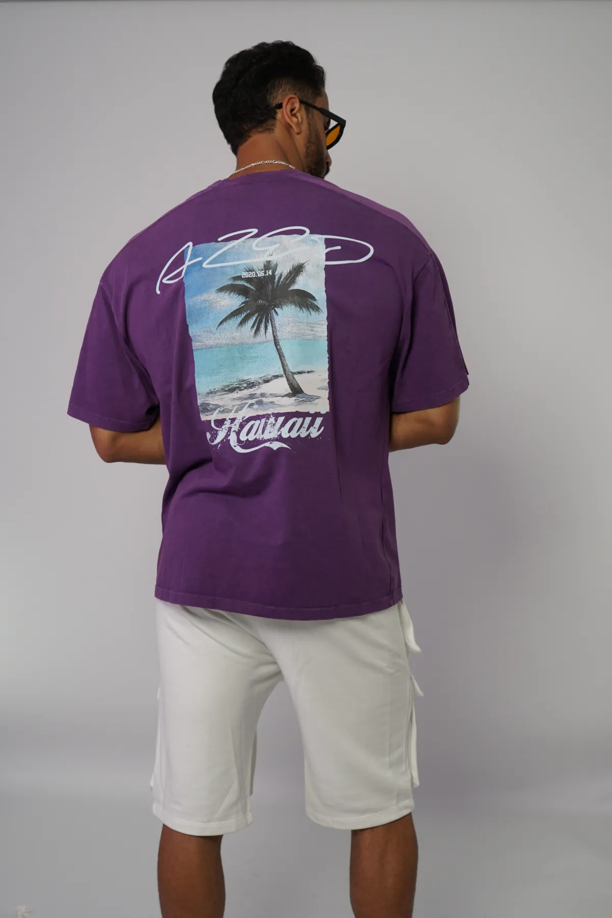 AZED Signature Oversized Washed Tee