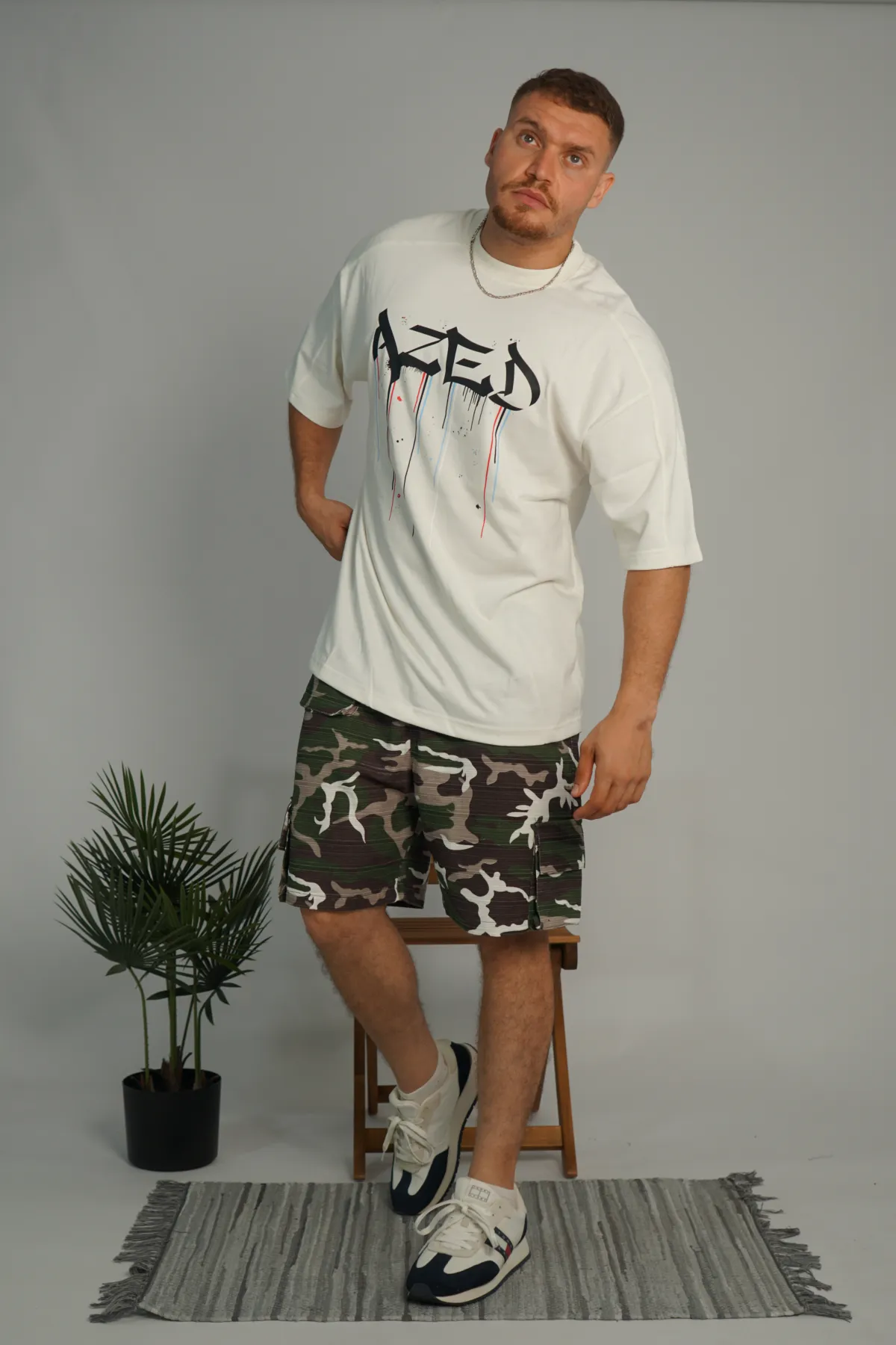 The AZED "Drip" Graphic Tee